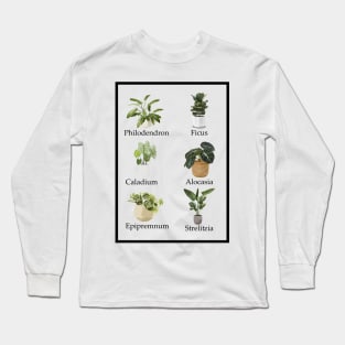 Favourite Houseplants Long Sleeve T-Shirt